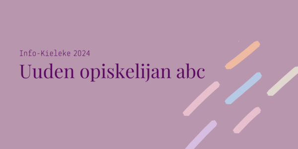 Opiskelijan abc